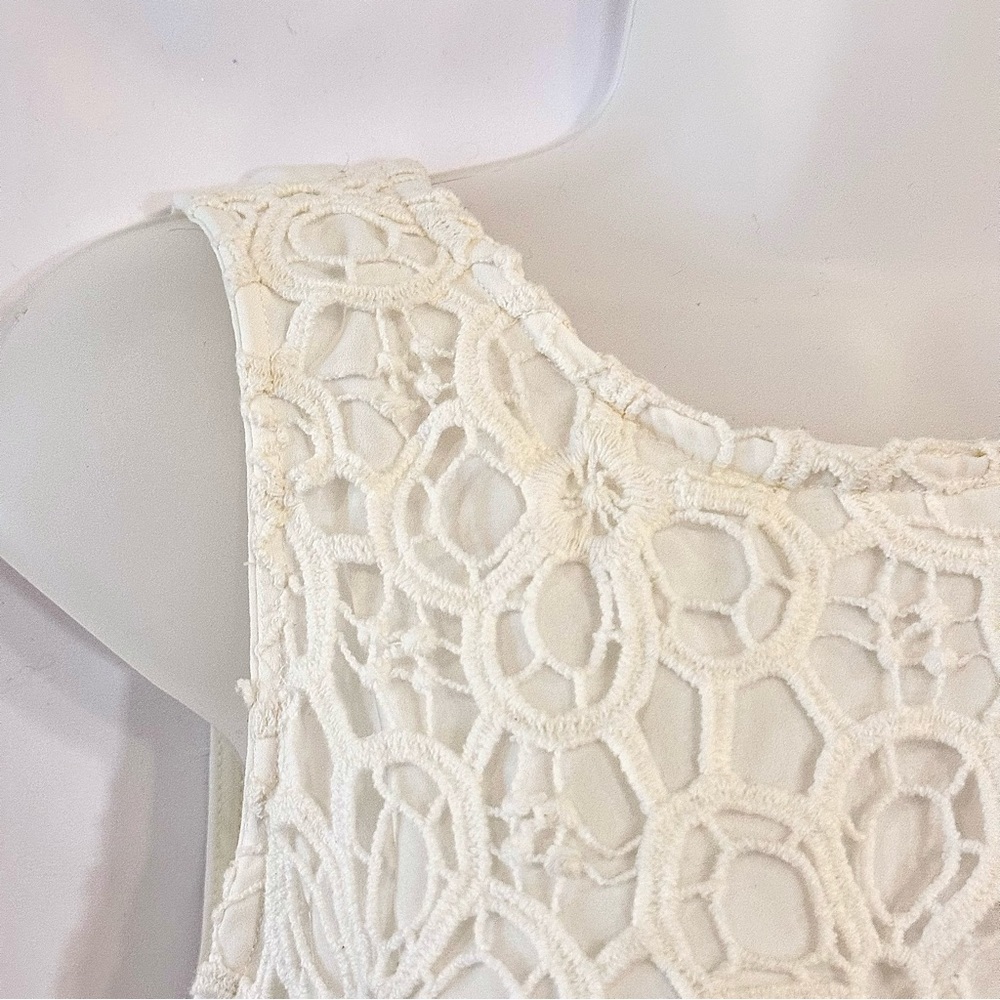 Forever 21 White Dressy Summer Tank - Picture 4 of 7
